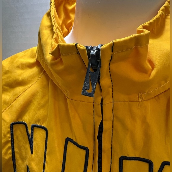 Nike Yellow and Blue Raincoat - Picture 5 of 7